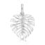 Picture of MONSTERA LEAF, CHARM